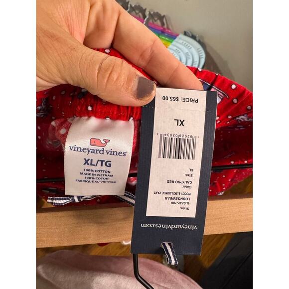 Vineyard vines men’s holiday sleep pants size XXL NWT - Picture 3 of 4